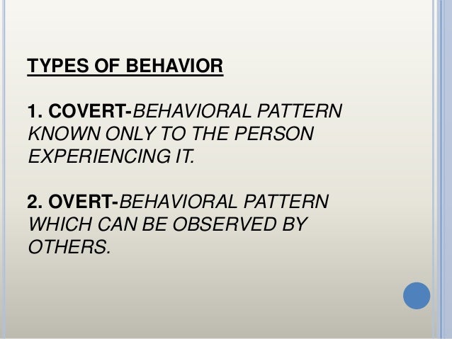 What Is Covert Behavior In Psychology? – WPYO
