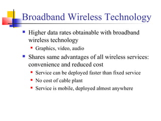 wireless communication and networking Chapter 1 | PPT