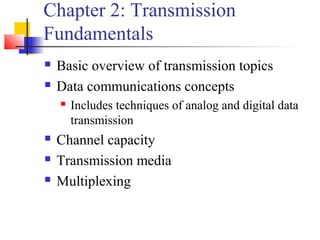 wireless communication and networking Chapter 1 | PPT