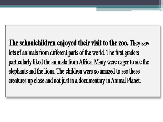 paragraph organization