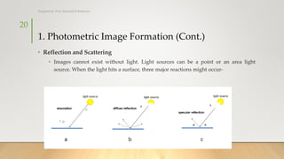 Point Source Photometry CV_1 Introduction of Computer Vision and its Application | PDF