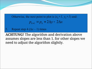 chap 1line drawing algorithm in computer graphics.ppt