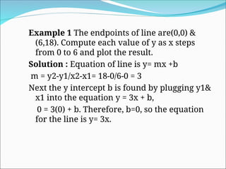 chap 1line drawing algorithm in computer graphics.ppt