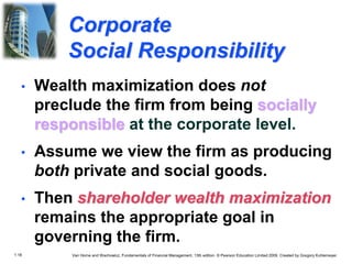 Comprehensive Overview of Financial Management Principles and Corporate ...