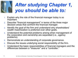 Comprehensive Overview of Financial Management Principles and Corporate ...