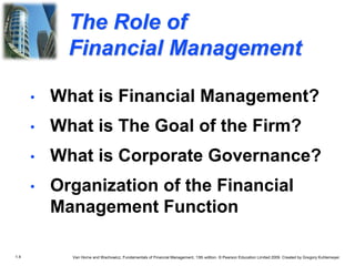 Comprehensive Overview of Financial Management Principles and Corporate ...
