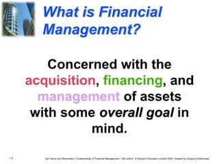 Comprehensive Overview of Financial Management Principles and Corporate ...
