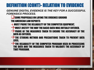 Chap 1 general introduction to computer forensics | PPT | Computing ...