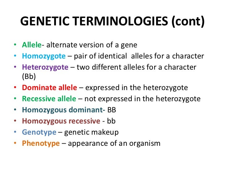 MIC150 - Chap 1 Mendelian Genetics