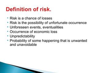 WHAT IS RISK | PPT