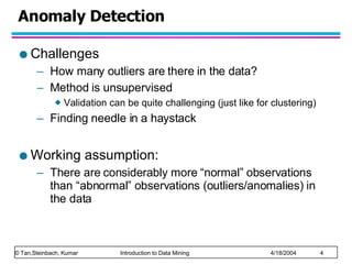 Chap10 Anomaly Detection | PPT