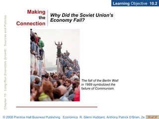 Why Did the Soviet Union’s Economy Fail? Learning  Objective  10.2 The fall of the Berlin Wall in 1989 symbolized the failure of Communism. Making the Connection 
