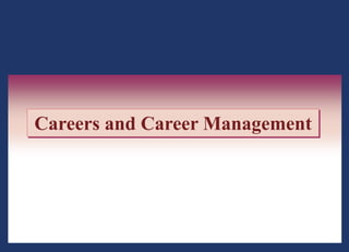 Copyright © 2002 by The McGraw-Hill Companies, Inc. All rights reserved.
11 - 1
Careers and Career Management
 