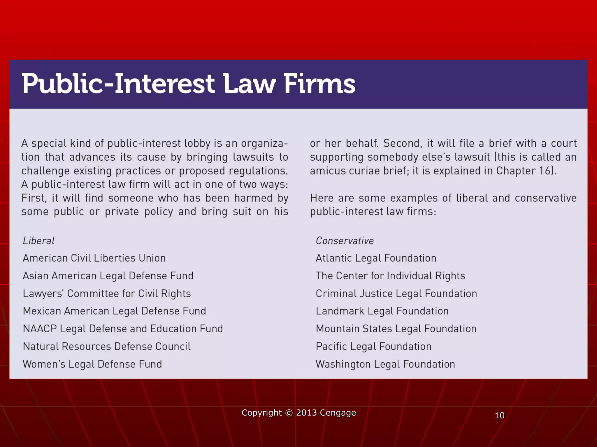 1010Copyright © 2013 CengageCopyright © 2013 Cengage
 