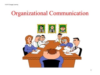 © 2010 Cengage Learning
1
Organizational Communication
 