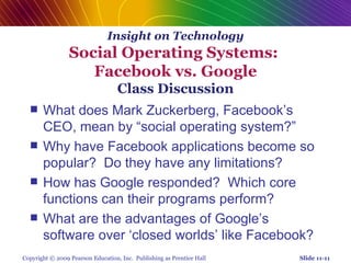 Chap 11   social network, auction and portals