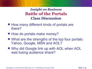 Chap 11   social network, auction and portals