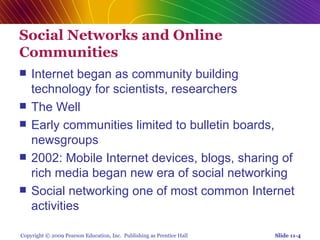 Chap 11   social network, auction and portals