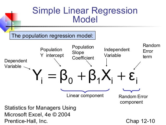 Chap12 simple regression