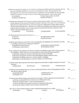 Chap 13 16 Exam Prep, Answers | PDF