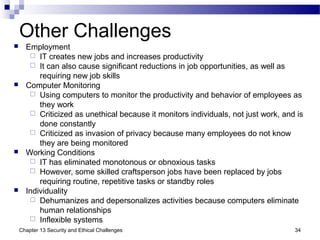 Chap13 Security and Ethical Challenges | PPT