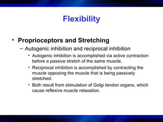 Warm Up and Flexibility | PPT