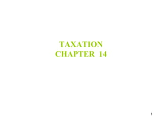 TAXATION CHAPTER  14 