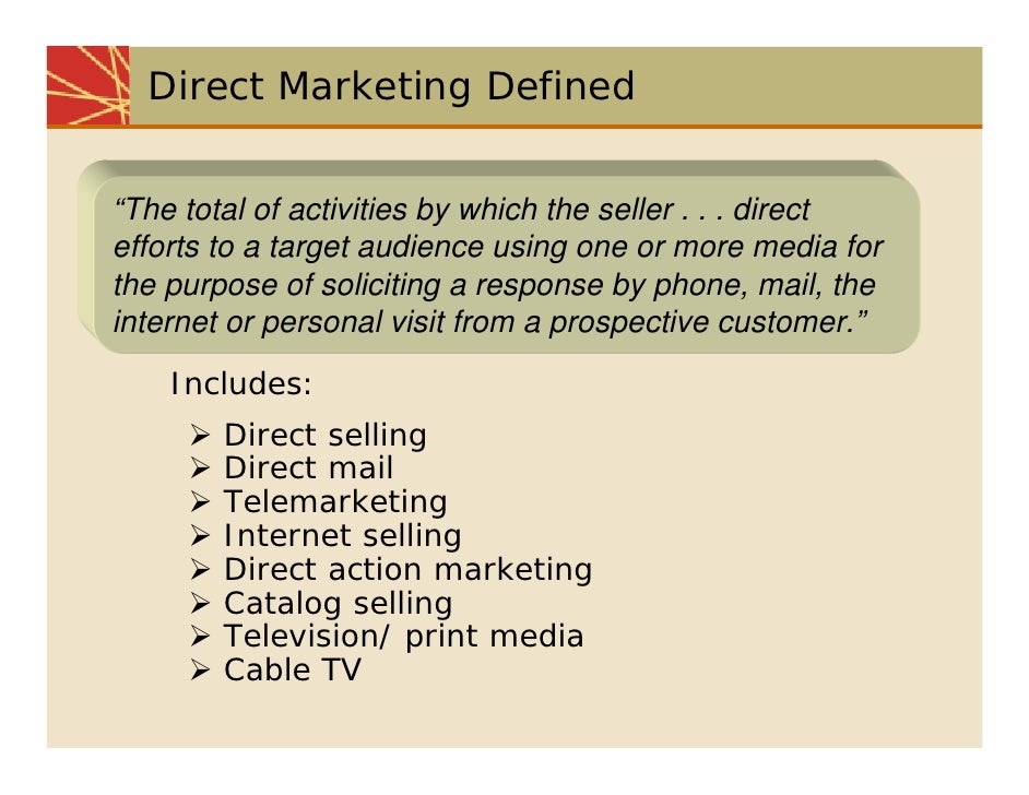 Marketing options definition