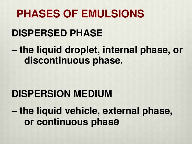 Chap 14 dispersed systems