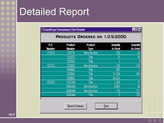 Detailed Report




15-7
 