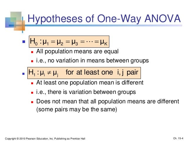 Chap15 Analysis Of Variance