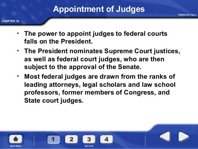 chapter 18 section 3 the supreme court