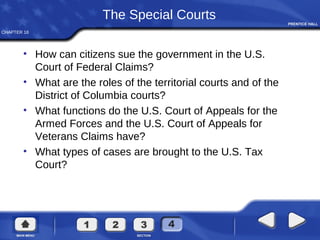 The Federal Court System