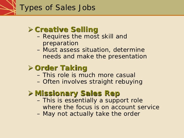 creative sales jobs