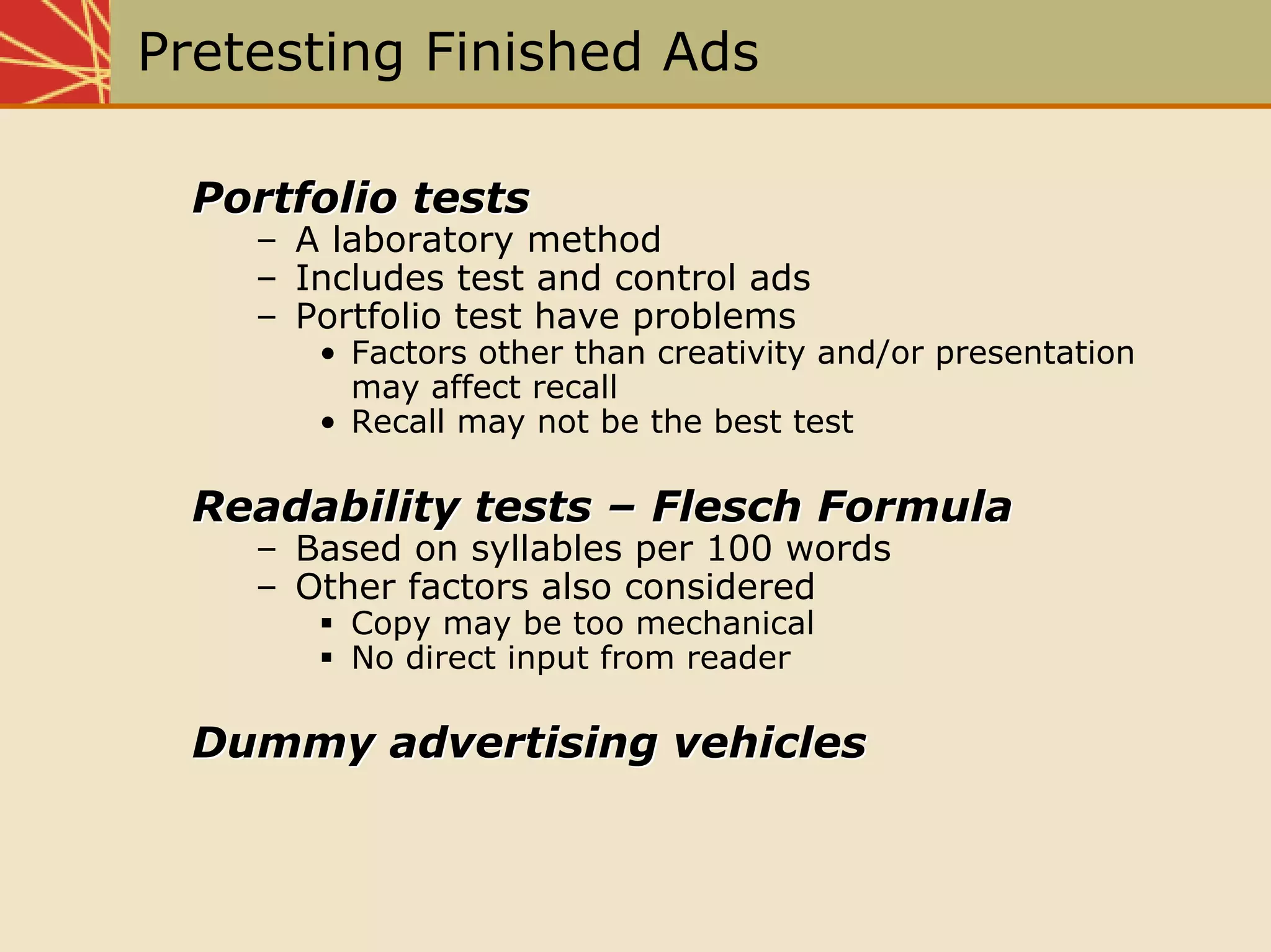 Chap19 Measuring The Effectiveness Of The Promotional Program