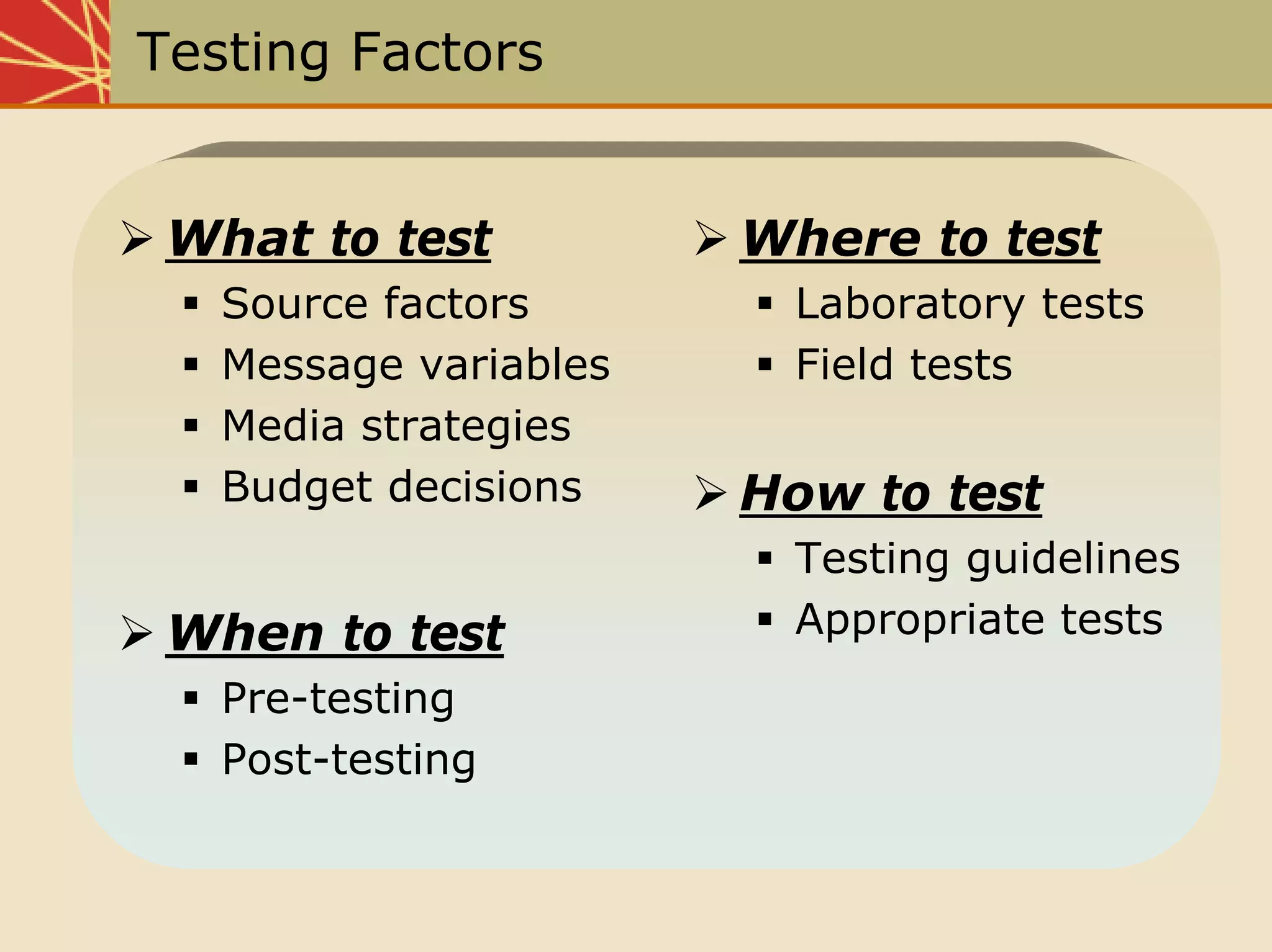Chap19 Measuring The Effectiveness Of The Promotional Program