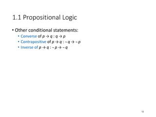 Discrete mathematics Chapter1 presentation.ppt