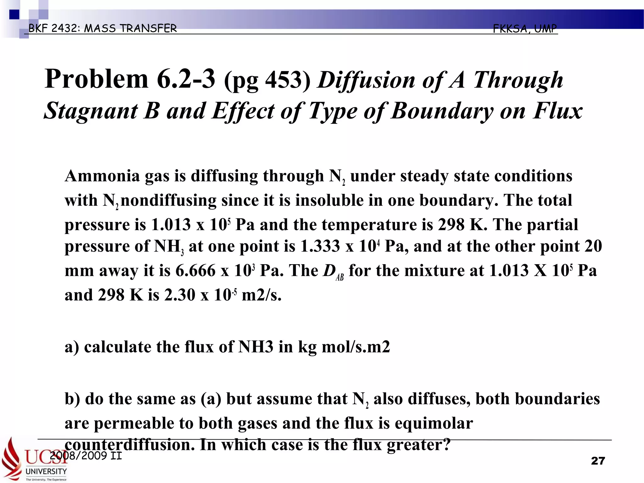 Chap 1(a) molecular-diffusion_in_gas(2) | PPT