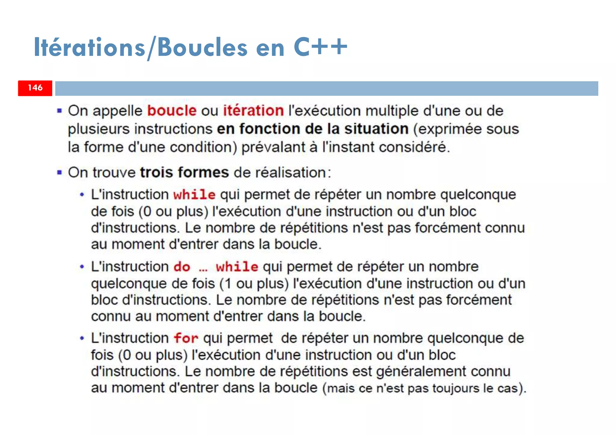 146
Itérations/Boucles en C++
146146
 