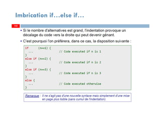 145
Imbrication if…else if…
145145
 