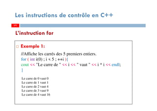Chap1V2019: Cours en C++