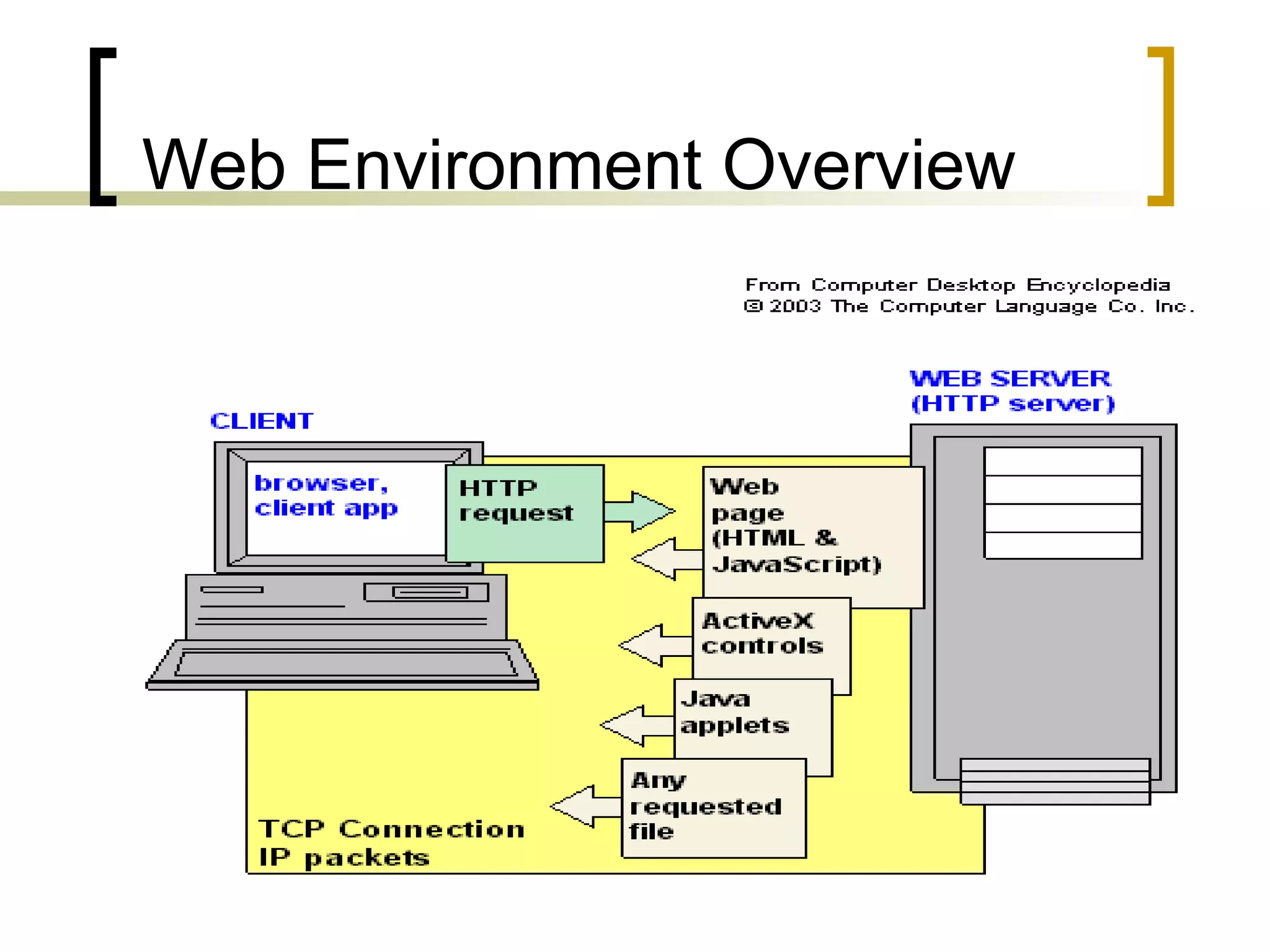 Web Environment Overview  