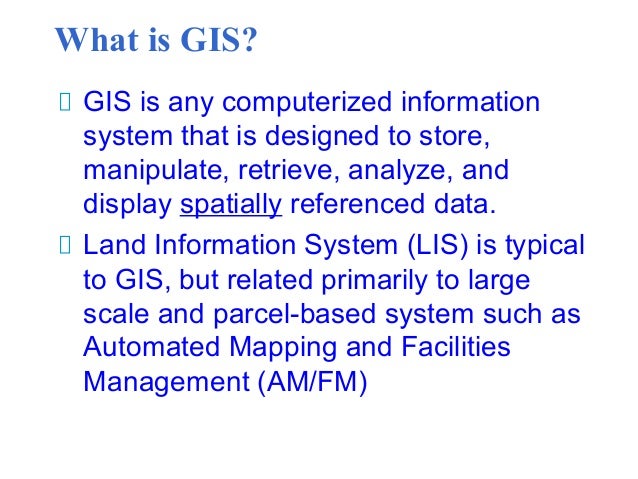 an introduction to the geographical information system gis An introduction to geographical information systems september 1999 beginning with the discussion of what is gis, this article explains the concept of geographical data and spatial data models. an introduction to the geographical information system gis An introduction to geographical information systems september 1999 beginning with the discussion of what is gis, this article explains the concept of geographical data and spatial data models.