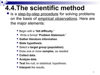Introduction To The Method Chap 1 Intro Research and Research Method.ppt