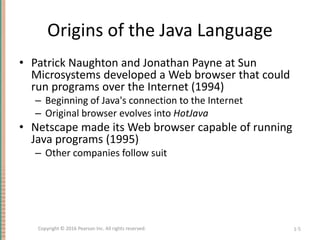 slides of textbook Absolute Java chapter 1 | PPTX