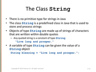 slides of textbook Absolute Java chapter 1 | PPTX