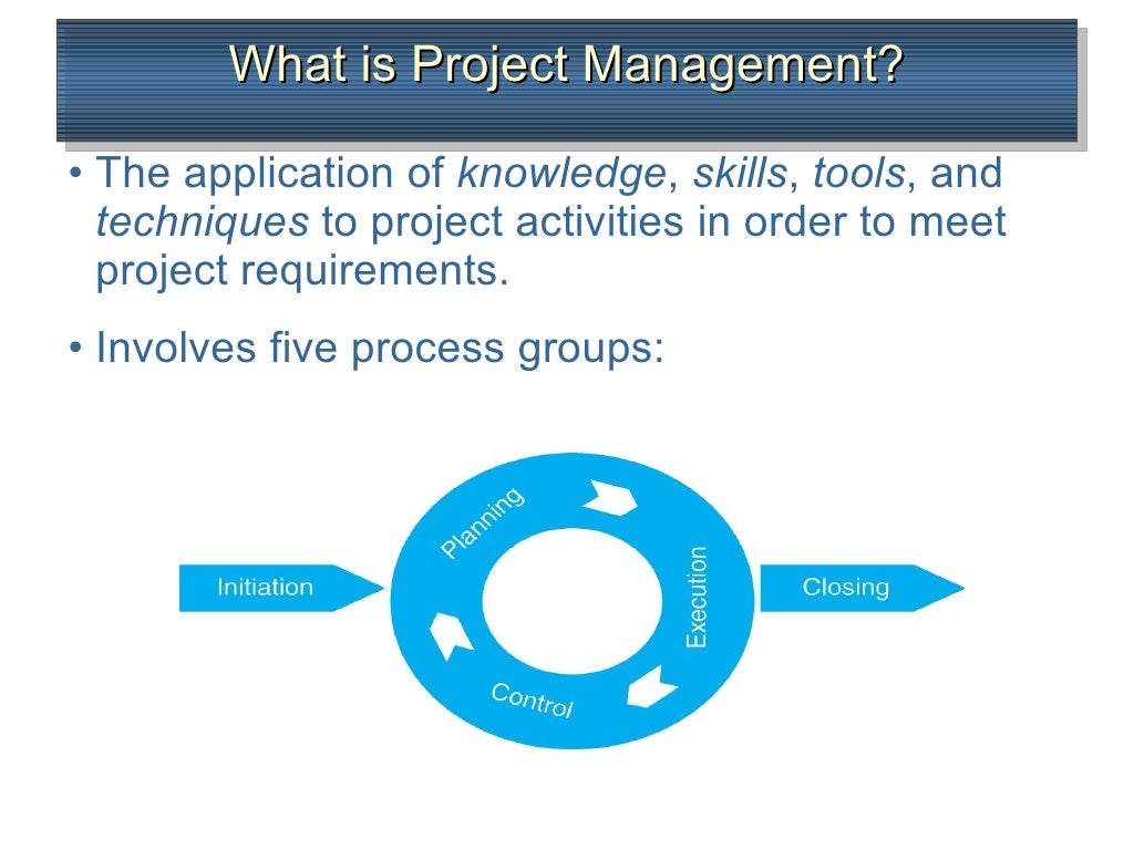 Chap 1 Modern Project Management