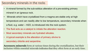 Hiderated Rocks Tropical Geomorphology -weathering in Tropics - part 1- Chap 2 | PPTX
