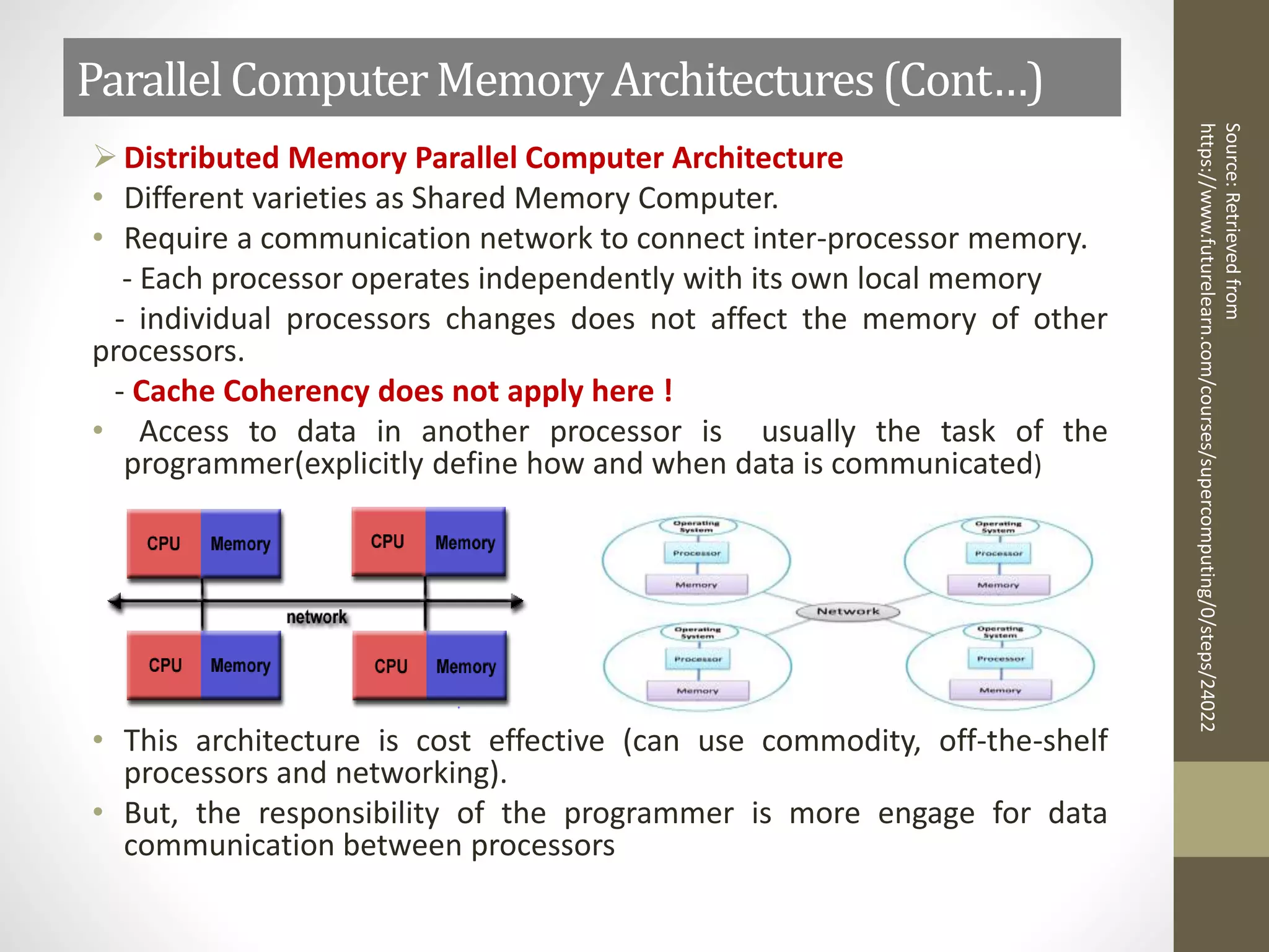 Chap 2 classification of parralel architecture and introduction to ...