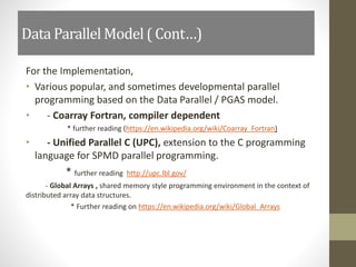 Chap 2 classification of parralel architecture and introduction to ...